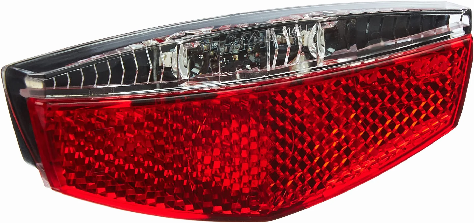 BÜCHEL Fanale posteriore per bicicletta a LED, omologato StVZO, portabagagli per fanale posteriore TIVOLI, fanale posteriore per bicicletta dinamo o e-bike I fanale posteriore per bicicletta dinamico, luce posteriore per bicicletta