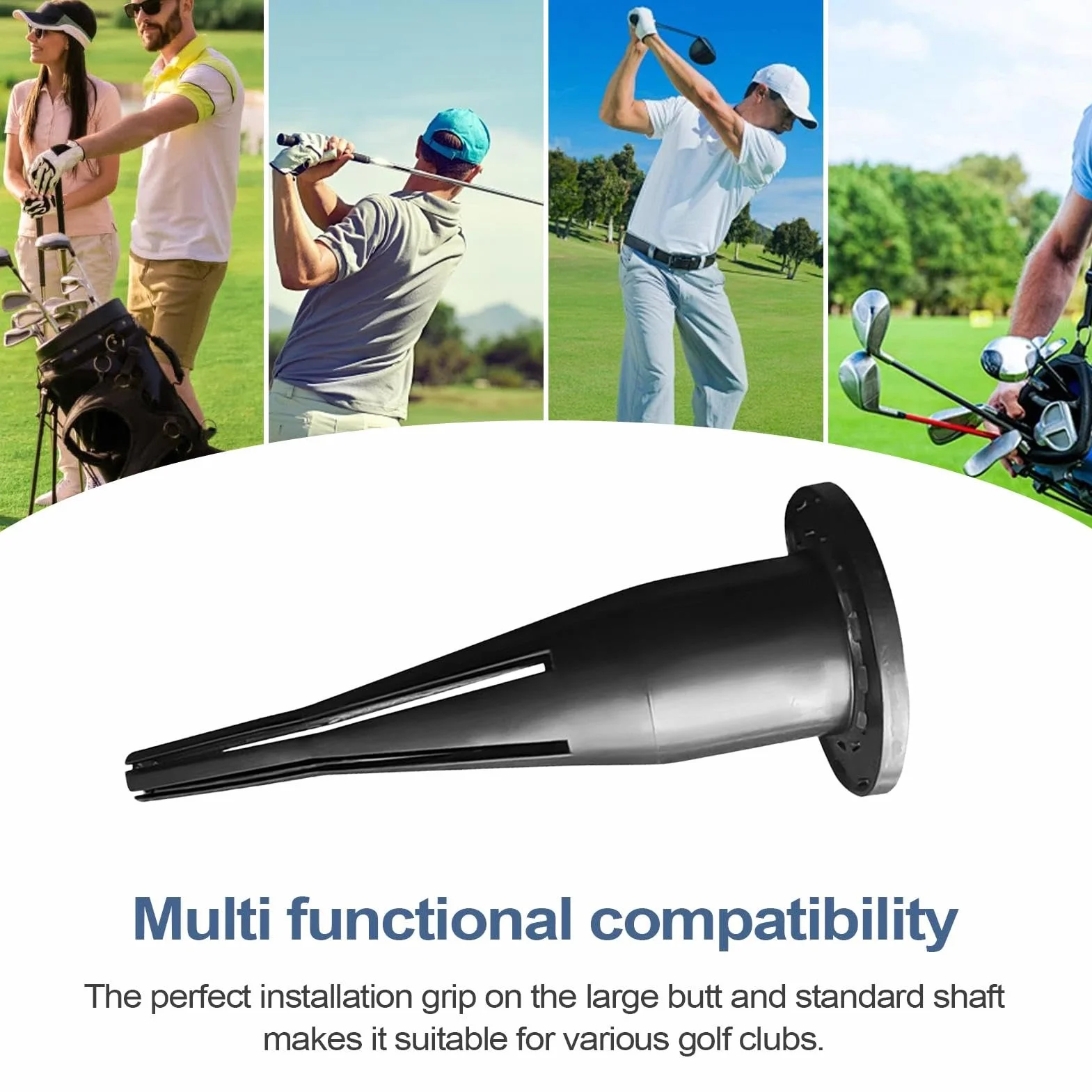 Golf Club Grip Installer Remover Tool – Reusable Shaft Puller, Golf Club Repair Accessories