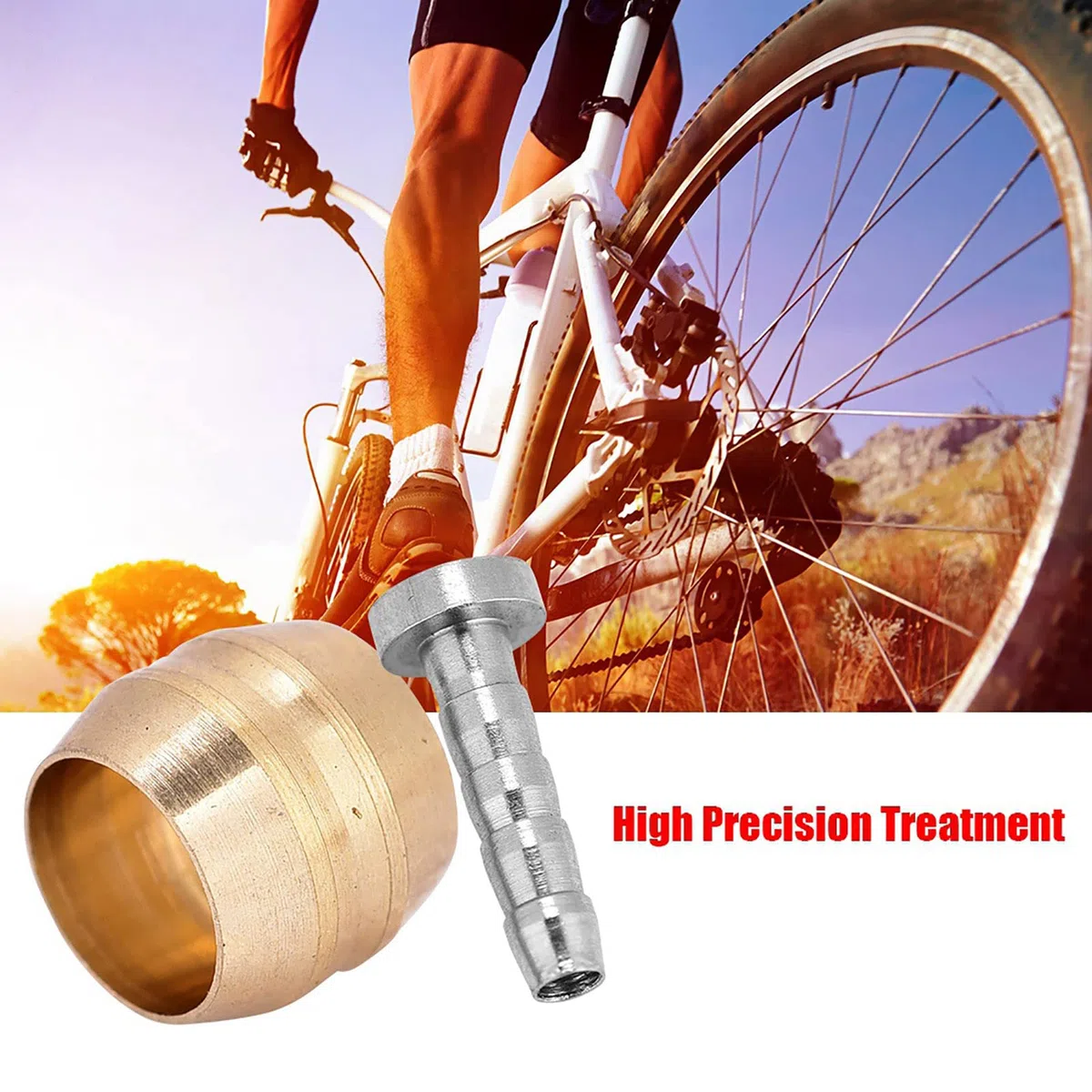 Shimano Olive And Barb Bh90 Inserto 10 Set Tubo Freno A Disco Idraulico Connettore Olive Componenti Inserto Parte di Ricambio(Bh90)
