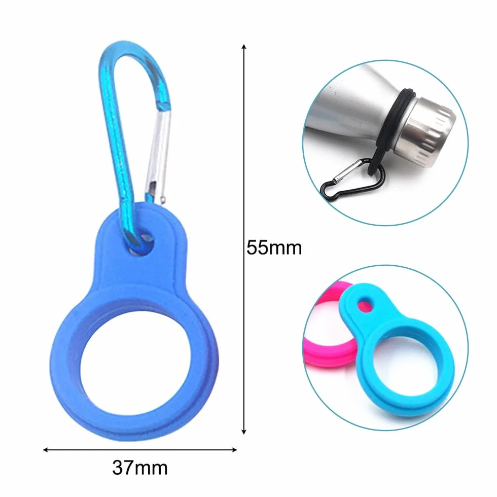 Clip Porta Bottiglia d'Acqua con Clip per Cintura Portabottiglie da Esterno 5 Pezzi