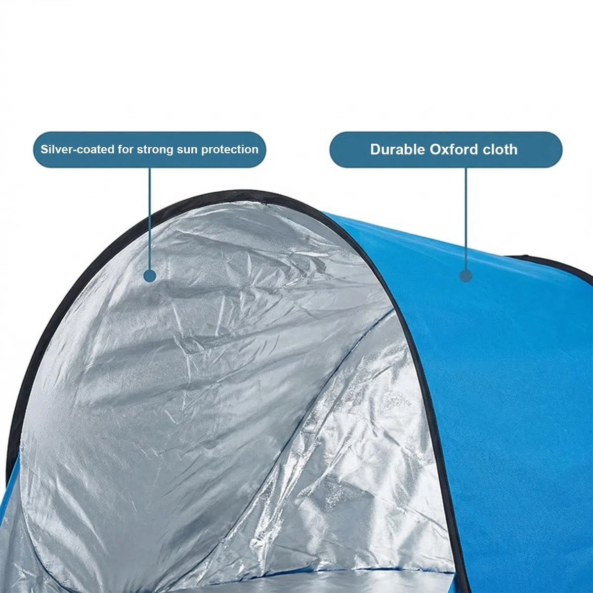 Tendalino per il viso da spiaggia - Tenda abbronzante ad ampia copertura, protezione solare portatile e traspirante, tenda pieghevole leggera, tettoia per la privacy esterna durevole | Spiaggia, bordo