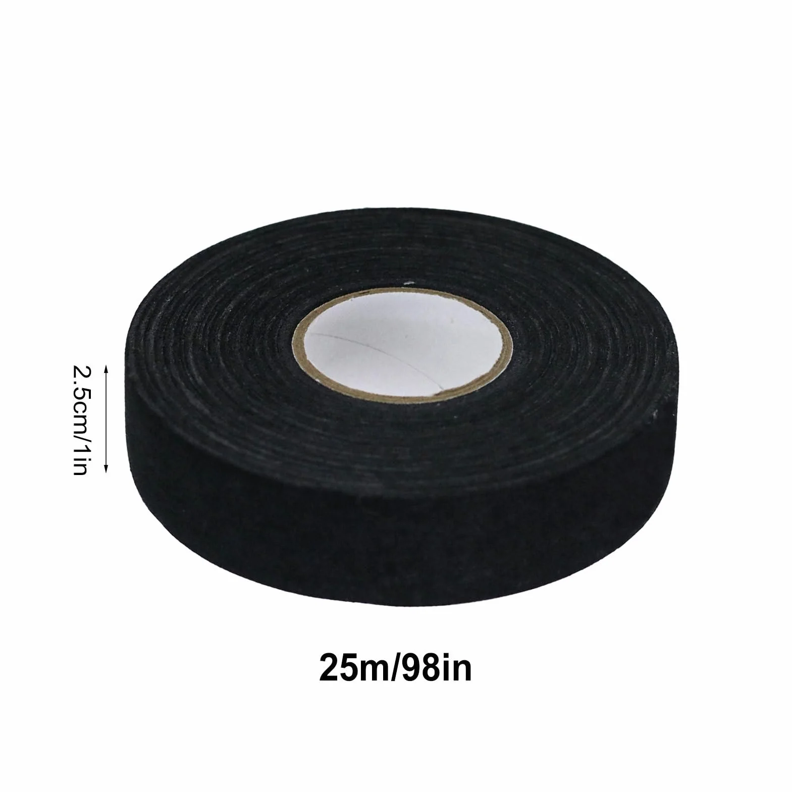 Nastro di presa per bastone da hockey | 2,5 cm x 25 m involucro adesivo, impugnatura antiscivolo e impermeabile per racchetta, per hockey, baseball, softball, racchetta e golf