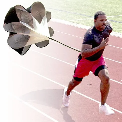 Kabalo Large 56 '' Scivolo Corrente di addestramento di velocità Paracadute di Resistenza per Sprint Fitness [Large 56'' Running Chute Speed Training Resistance Parachute for Sprint Fitness ]
