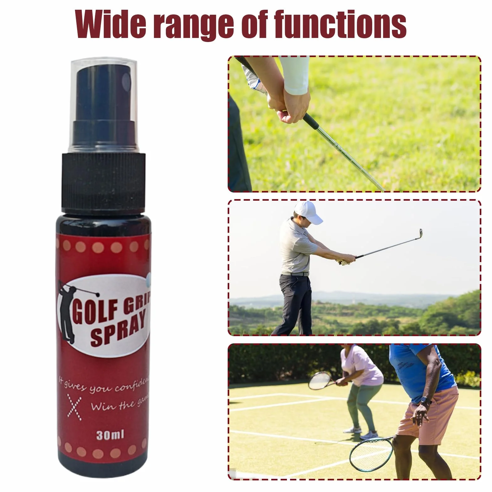 Spray Antiscivolo per Mazze da Golf 30 ml
