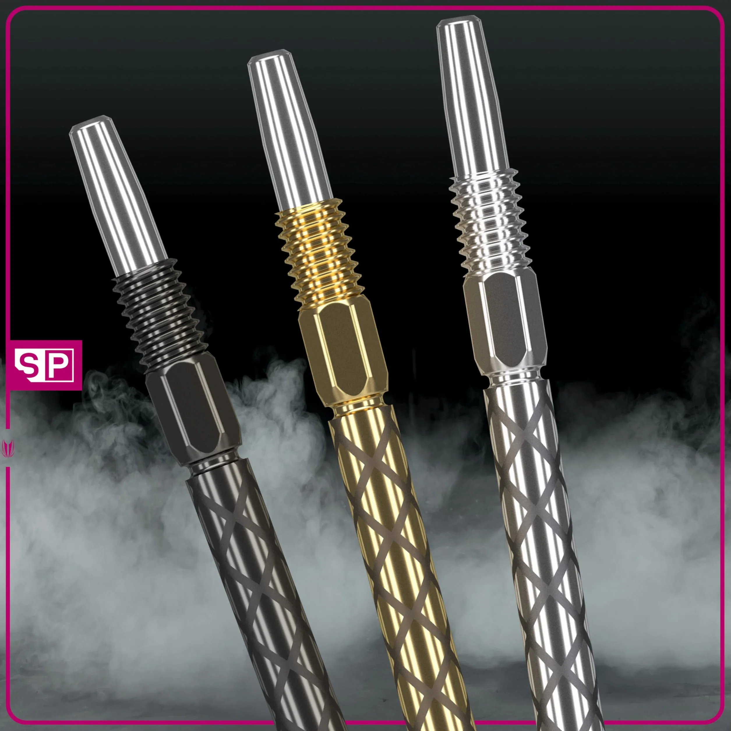 Target Darts Swiss Points, Punte per Freccette Diamond PRO Swiss Point (Set di 3 Punte) Cambio di Punte per Freccette, Accessori per Freccette Professionali