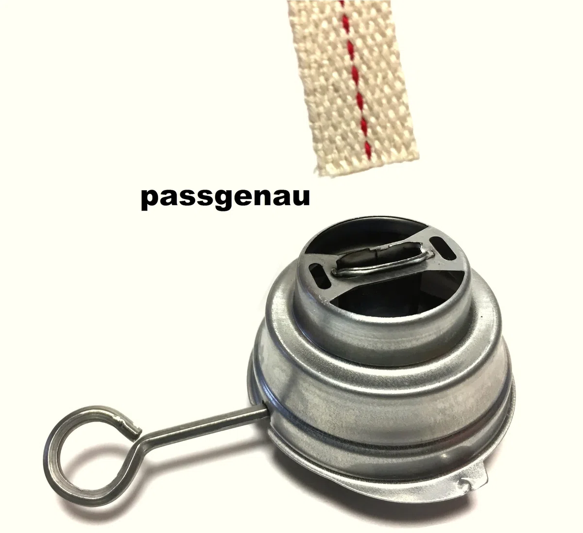 10 stoppini da 12 cm in 100% cotone filo rosso 12,5 mm di larghezza + esattamente compatibile con lanterna 276 e altre lanterne a petrolio, stoppino piatto durevole e sicuro