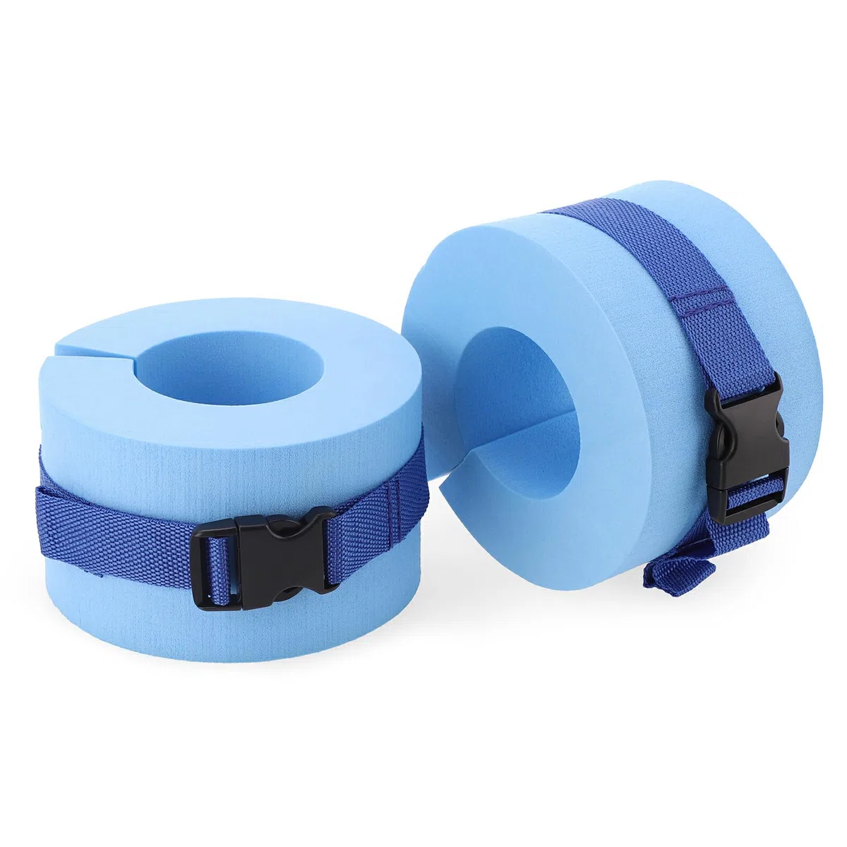 2 Pezzi Polsini in Schiuma per Nuoto, Cavigliere per Nuoto, Attrezzature per Aerobica in Acqua, Pesi D'Acqua per Esercizi in Piscina, Caviglie, Braccia, Cinture per Nuoto, Esercizi di Fitness,(#1)