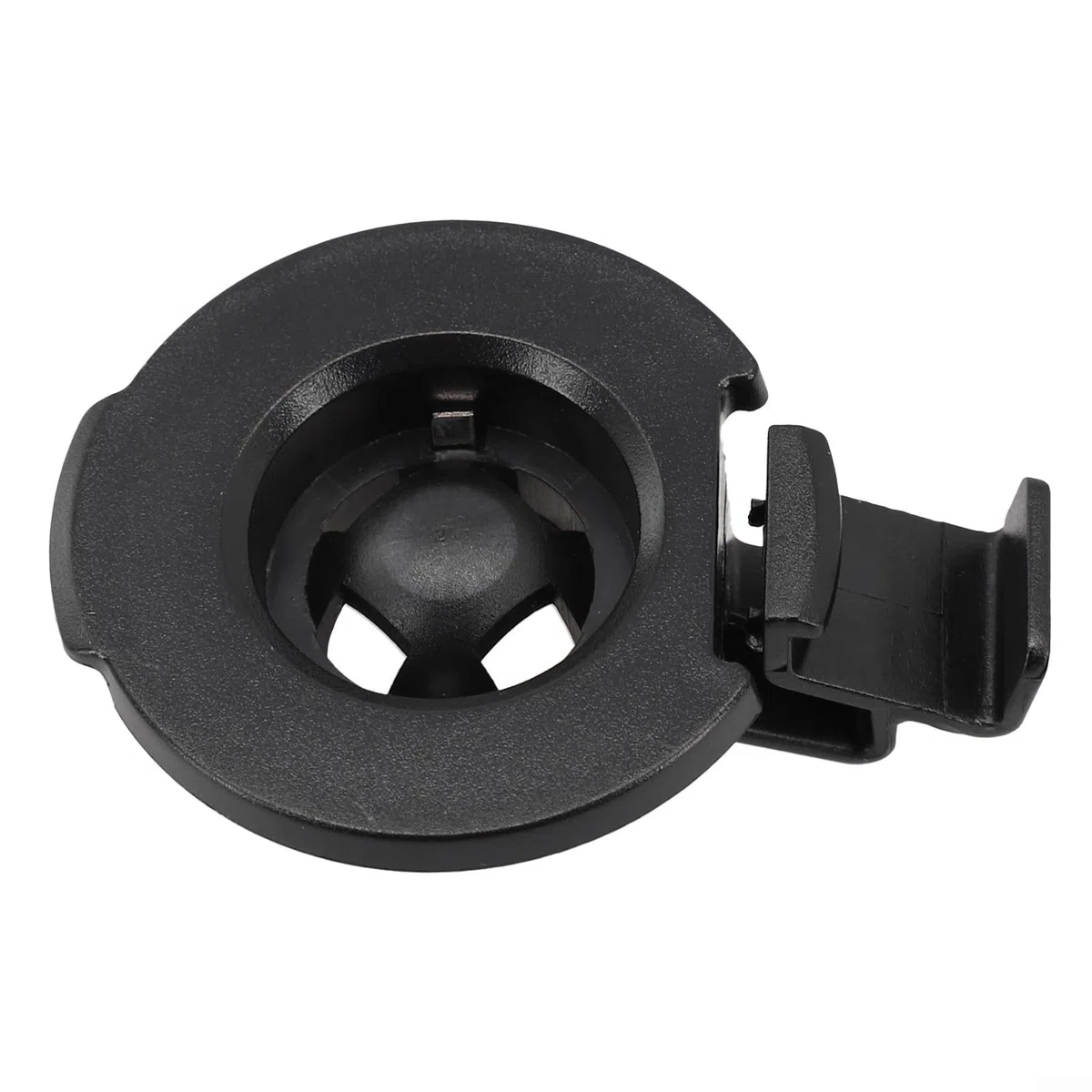 Supporto a clip per GPS Garmin Nuvi 55 55LM 56 56LM 57 57LM 58 58LM, plastica, nero