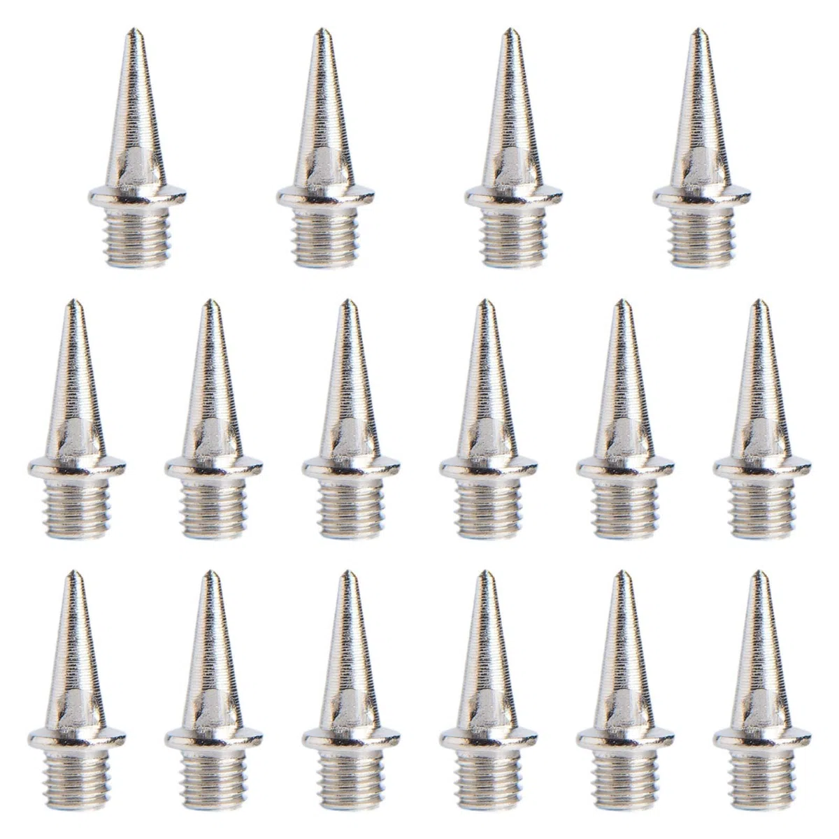 Colcolo 16 Pezzi chiodi per scarpe chiodate 12 mm, Chiodi Sostitutivi Per Scarpe Da Corsa, Tacchetti da Calcio per Pista e Campo Acciaio Pratici Chiodi di Ricambio per Trekking Sprint Allenamento