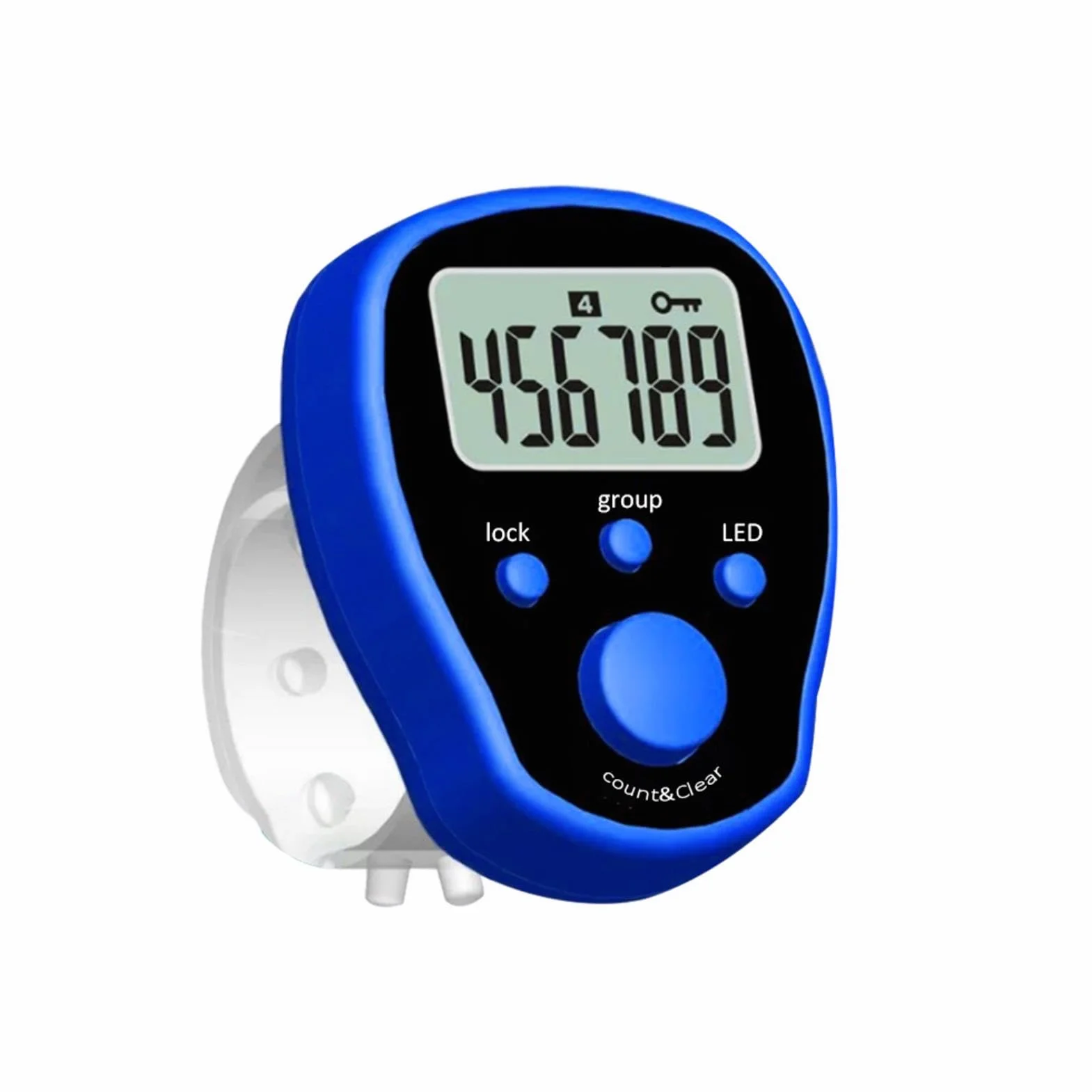 Contatore Digitale LED Portatile per Giri, Sportivo per Nuoto Corsa Ciclismo, Manuale Accurato per Fitness