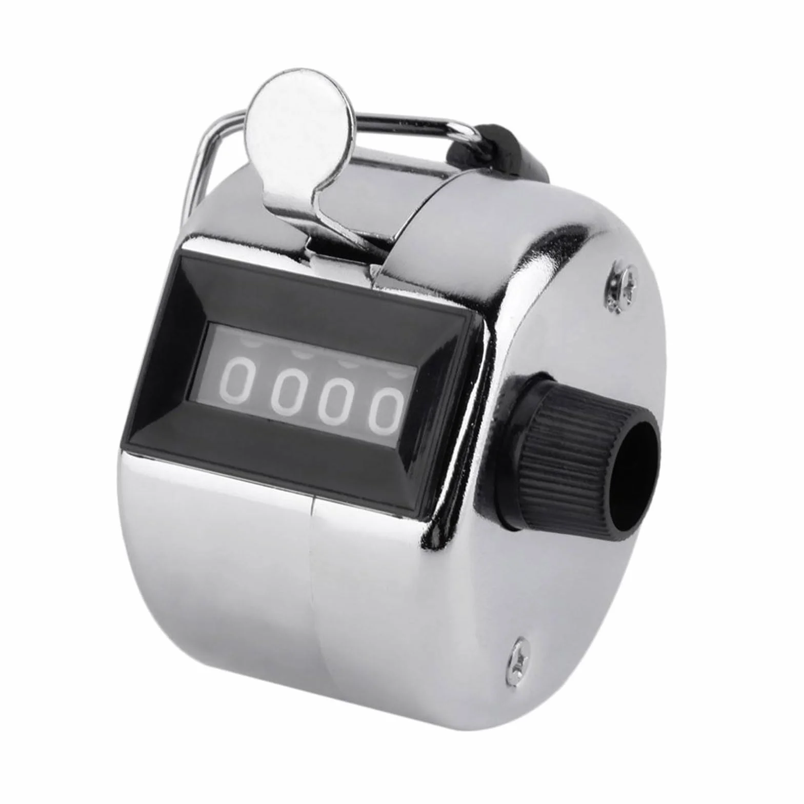 Contatore Meccanico Portatile, Contatore Conta Persone Contapersona, Contapersone Manuale in Metallo, Contatore Contapersone Manuale Contacolpi Portatile, per Contare Sport Golf Allenatore Scuola