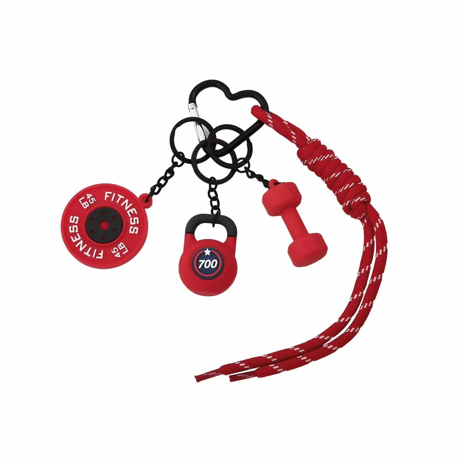 Stile Atletico Supporto Premium PVC Bag Charm per Organizzazione Attrezzature Sportive