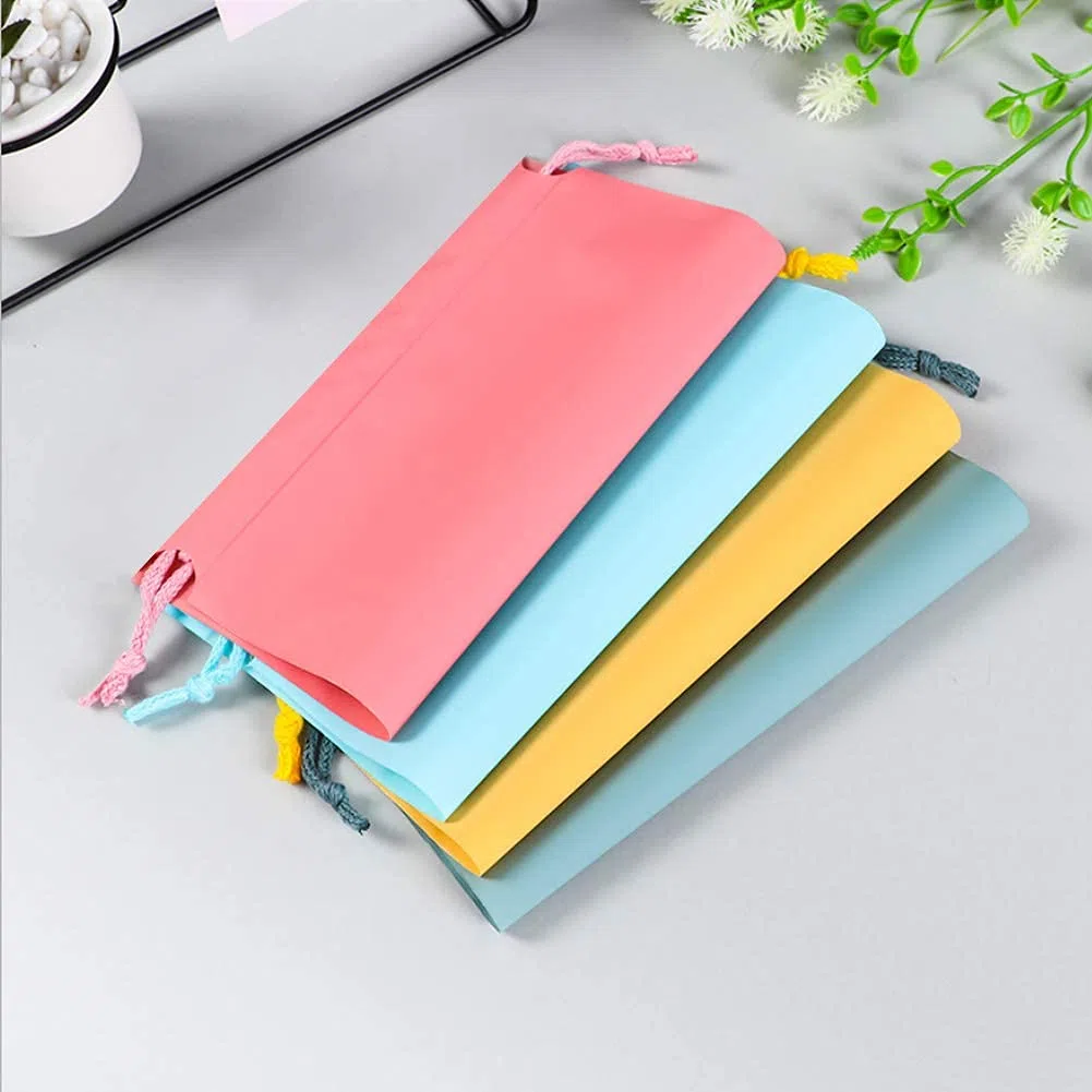 8 PCS Sacca Da Ginnastica, Impermeabile, Borsa Con Chiusura a Cordoncino, Sacchetto Sportivo Portatile a Spalla, Palestra Drawstring Bag