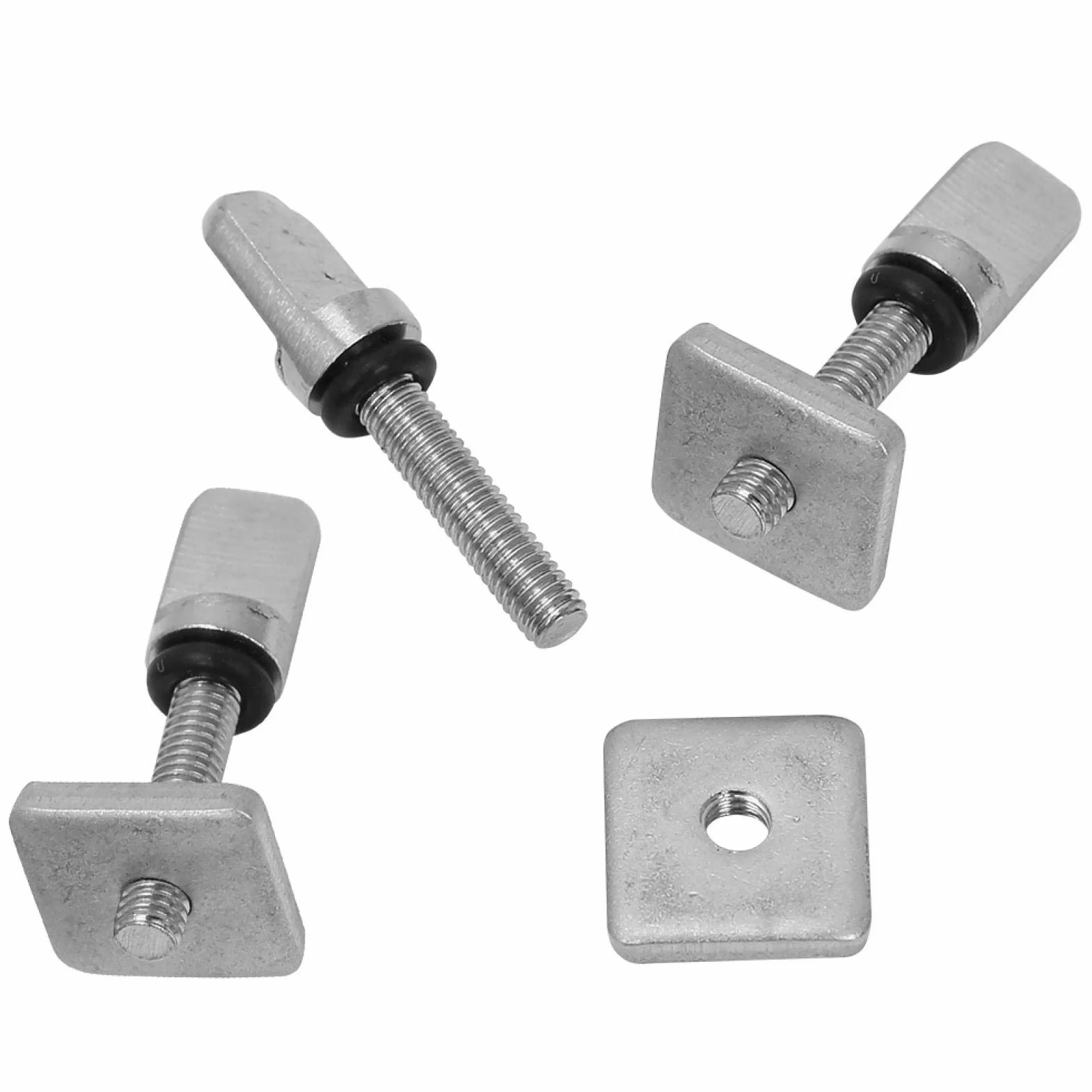 Viti per pinna di coda per tavola da surf in acciaio inox M4/M5 19mm 3 pezzi
