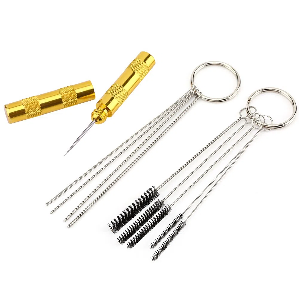 Set di Strumenti per Spazzole per la Pulizia 'Aerografo per Pistola Set da Tre Pezzi per Aerografo