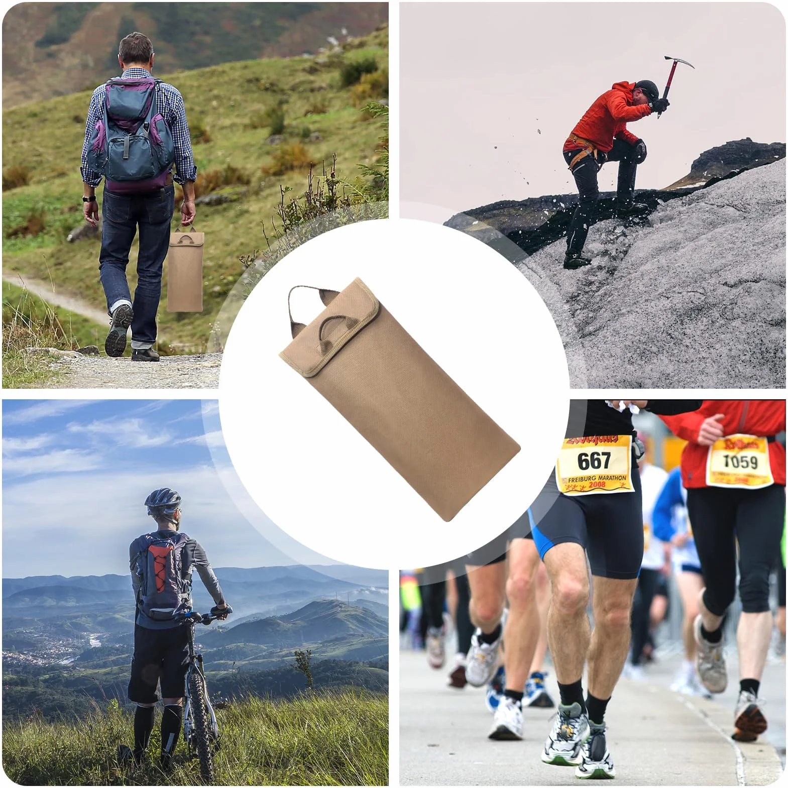 Borsa termica per sacca idrica – Borsa per conservazione, borsa termica | 600D Oxford leggero zaino idrico per serbatoi da 2,5 l, ritenzione del freddo per campeggio, fitness all'aperto e viaggi