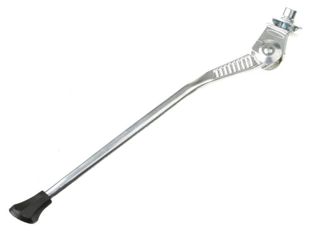 ON BIKE Cavalletto Laterale Per Ciclo Universale Mm 315 | Cavalletto Bici Regolabile Alluminio Con Scala Graduata E Piede Antiscivolo | Compatibile MTB City E-Bike 20-28"