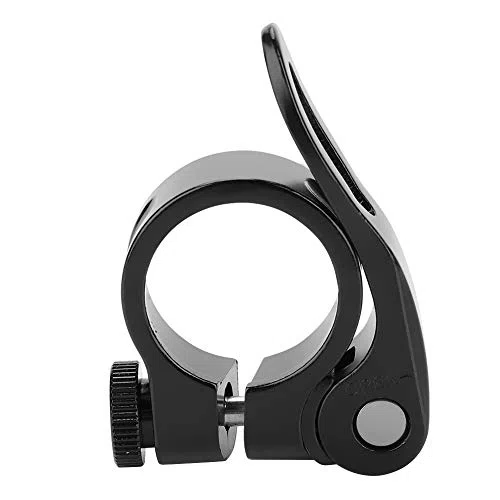 Morsetto Reggisella Per Bicicletta,morsetto Reggisella a Sgancio Rapido Per Bicicletta In Lega di Alluminio Per Reggisella Da 25,4 Mm(Nero)