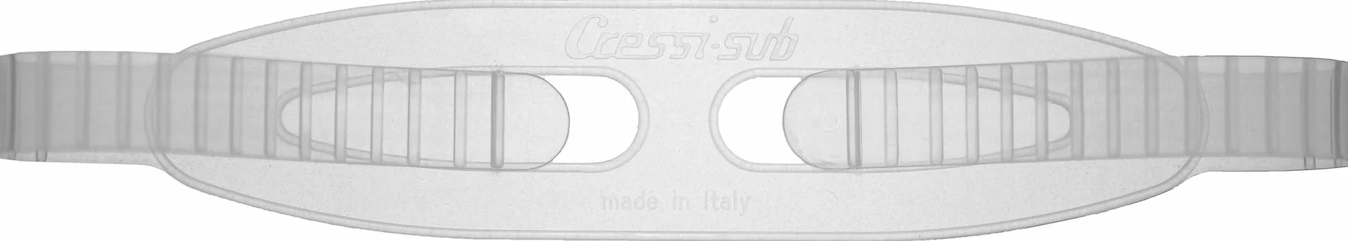 Cressi Strap Focus/Big Eyes Mask Clear