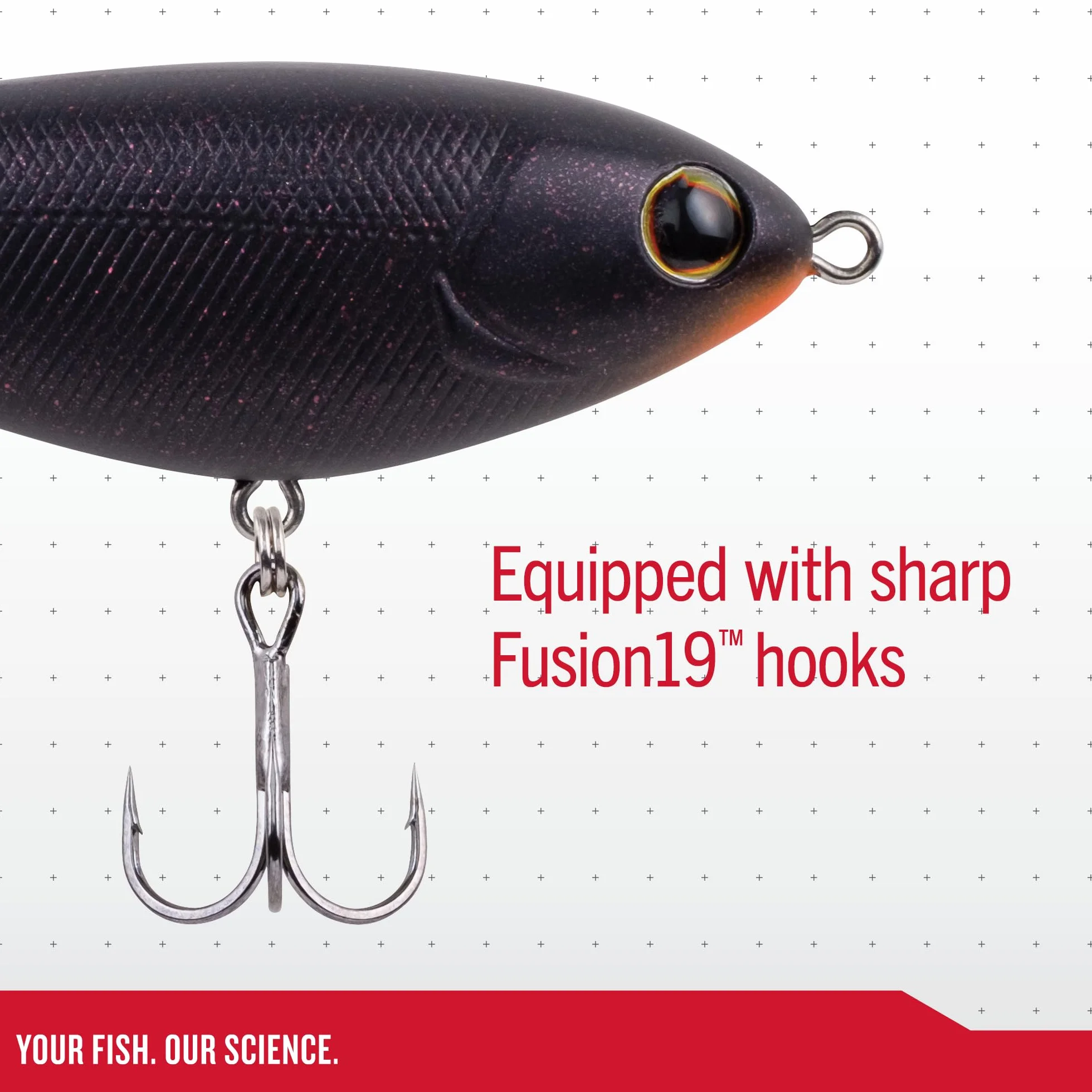 Berkley Choppo Topwater Fishing Lure - Esca propulsiva facile da usare per Bass e pesci predatori, crea il massimo disturbo e rumore in superficie - couleurs et tailles