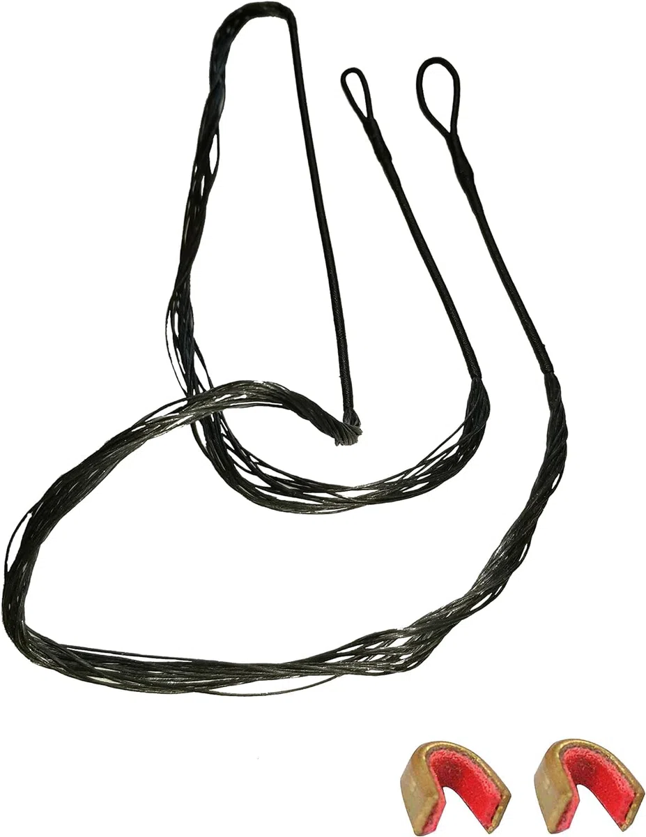 Dacron Bow String Sostituzione Corde di Arco Ricurvo Tradizionale - Sostituzione Corde di Arco 12,14,16 Corde - Tutte Le Misure di Lunghezza da 44"-68".