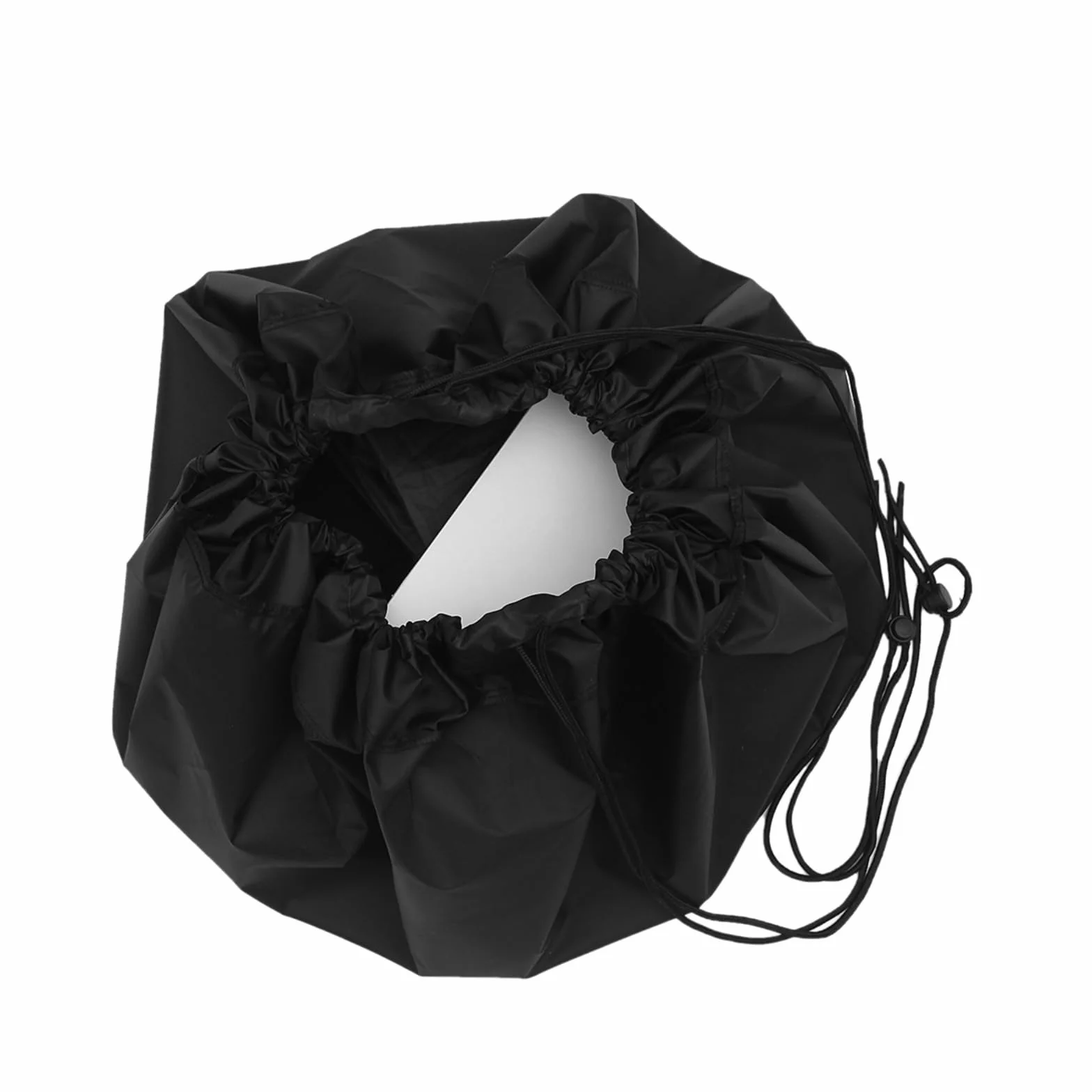 Borsa impermeabile per il cambio della muta da sub, in nylon nero, organizer per attrezzatura da surf