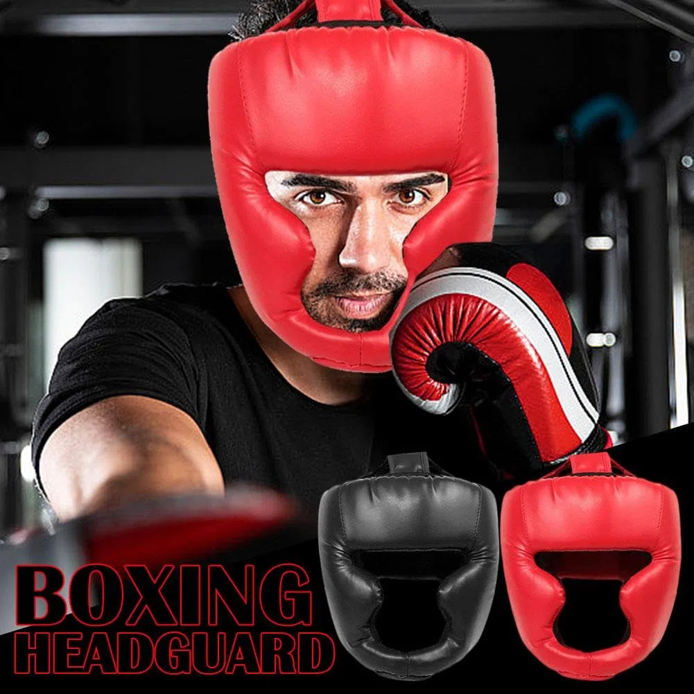 Casco da boxe per adulti e bambini, per allenamento MMA, arti marziali, arti marziali