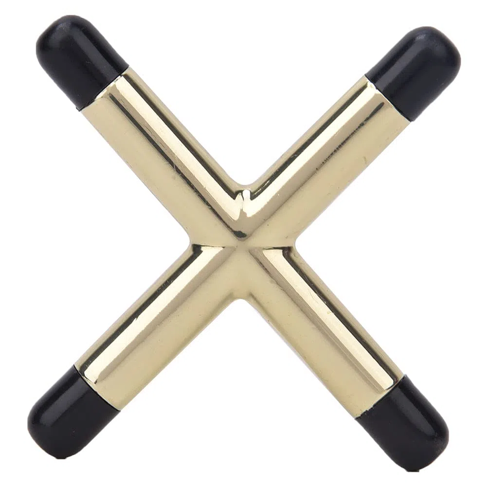 VGEBY Testa del Ponte da Biliardo, Accessorio per Stecca da Biliardo con Placcatura in Metallo e Rame, Design Durevole Maggiore stabilità, Perfetta per i Giocatori di