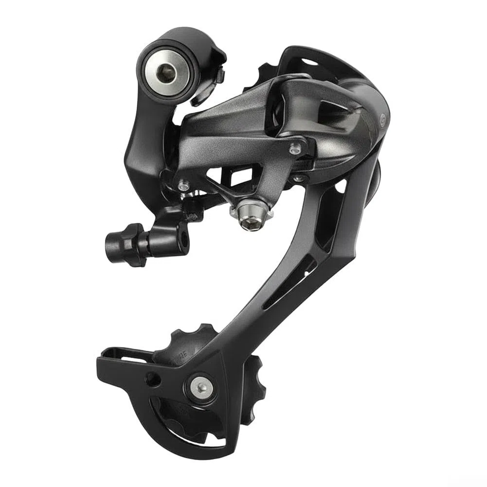 Deragliatore posteriore MTB progettato per compatibilità da 8 velocità a 27 velocità, struttura in alluminio e meccanismo di cambio aerodinamico