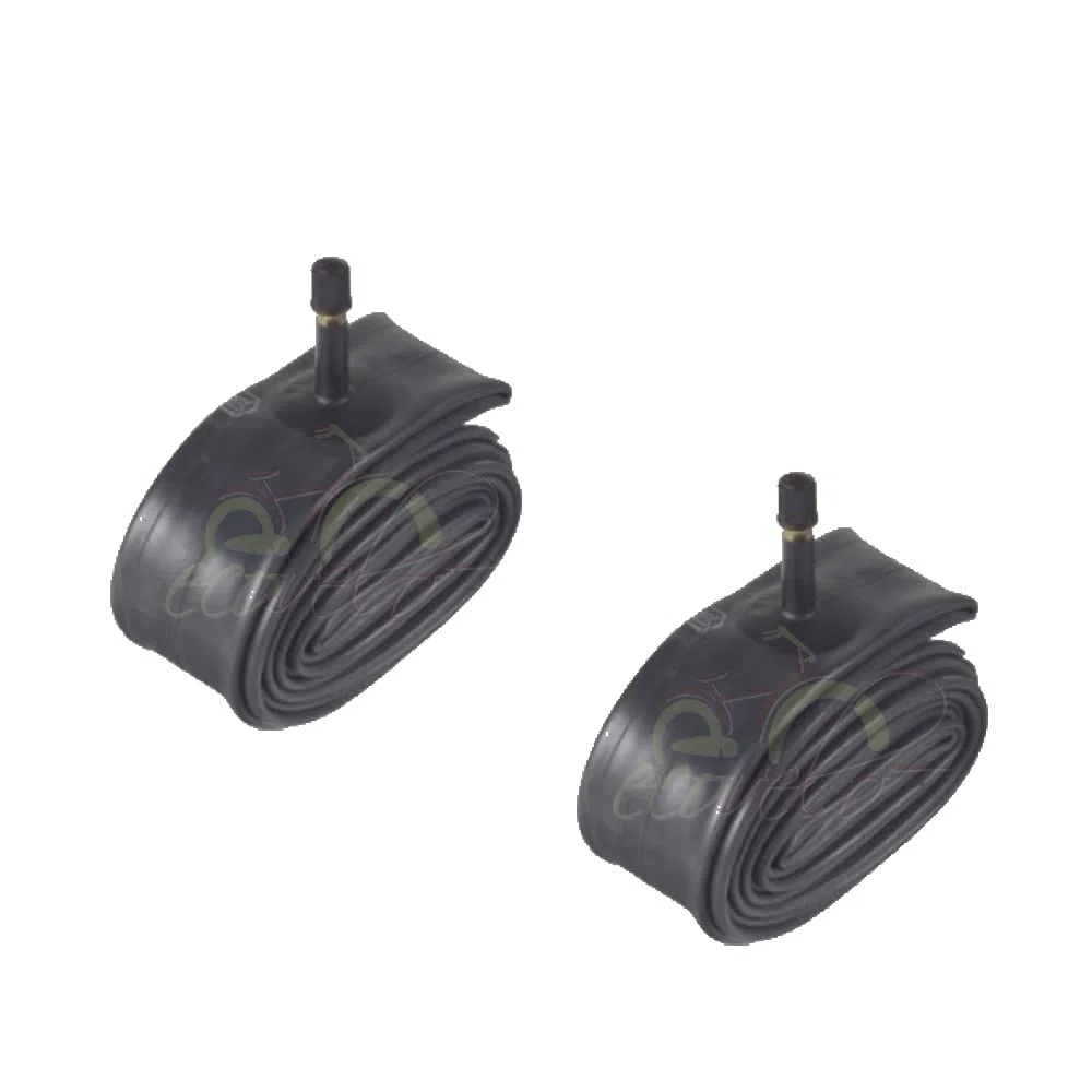 ECA26AMD COPPIA 2 CAMERE D'ARIA 26 x 1.75/1.90/2.125 CON VALVOLA SCHRADER AMERICA PER MTB CITY MOUNTAIN BIKE BICI BICICLETTA