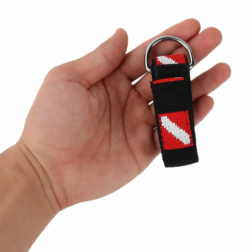 Fascia da Polso per Immersione, Materiale Sicuro in Poliestere per Fotografia Subacquea, Nuoto, Corda per Appendere Cinturino da Polso da 13 Pollici per Accessorio per Attrezzatura Subacquea