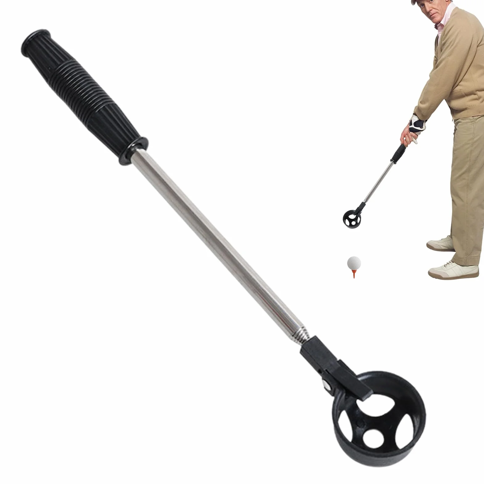 Generico Golf Ball Retriever Heavy Duty Telescopic Grabber Tool Water Reach Accessory Outdoor Sports Equipment Long Distance Retrieval Aid