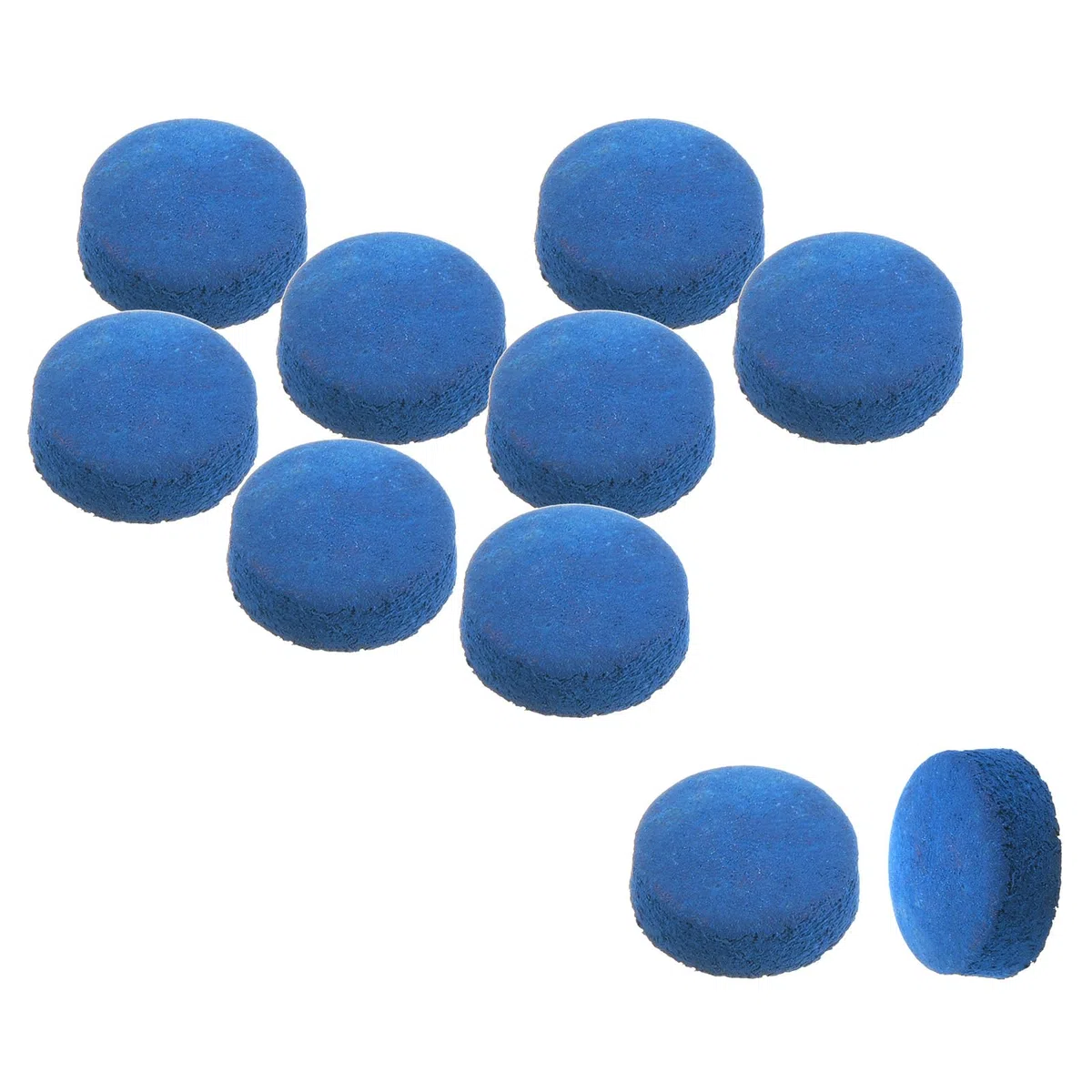 PATIKIL 12mm Dia Punta Stecca Biliardo, 10pz Punte per Stecche Biliardo, Punte Ricambio per Stecche Biliardo, Punte per Stecche Biliardo, Blu