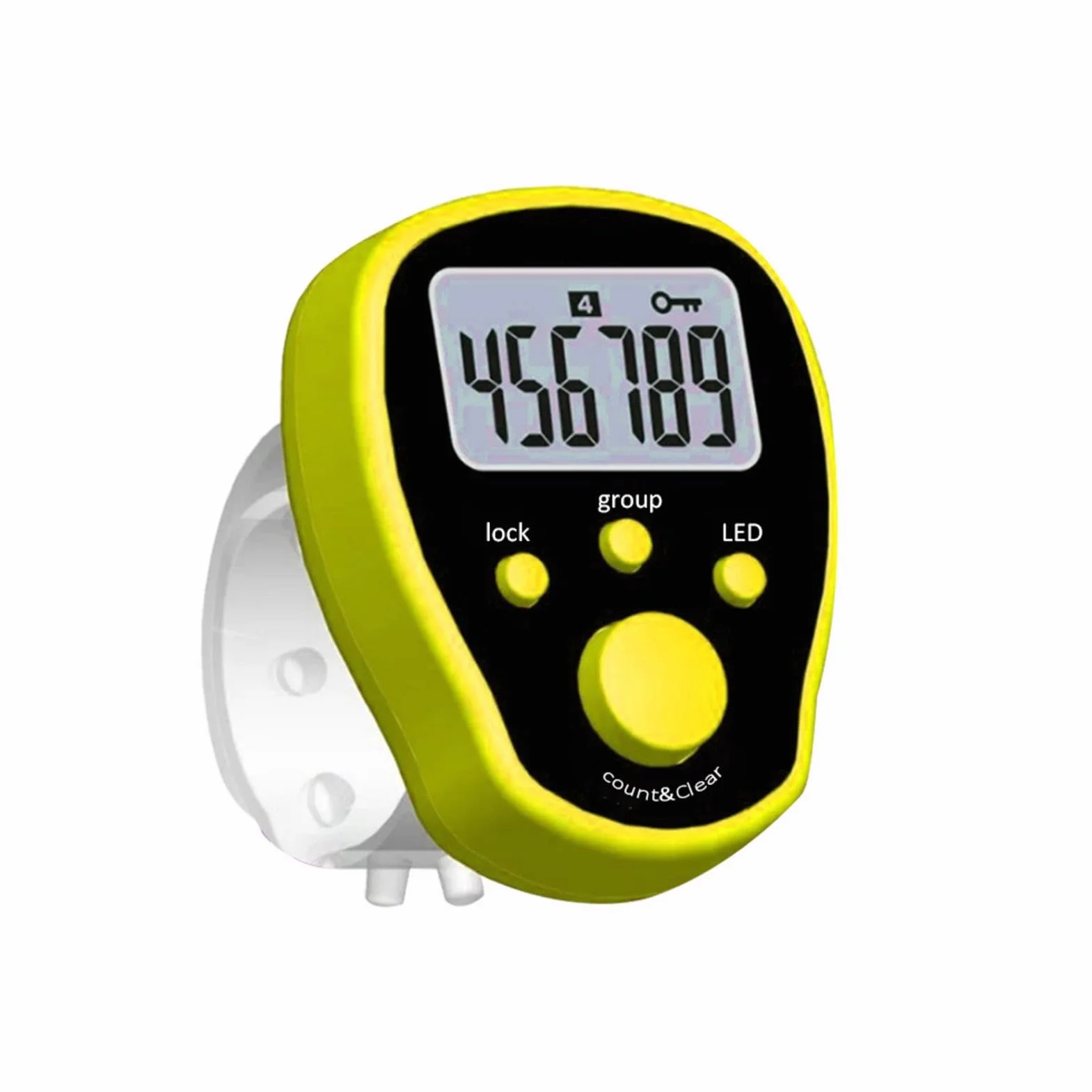 Contatore Digitale LED Portatile per Giri, Sportivo per Nuoto Corsa Ciclismo, Manuale Accurato per Fitness