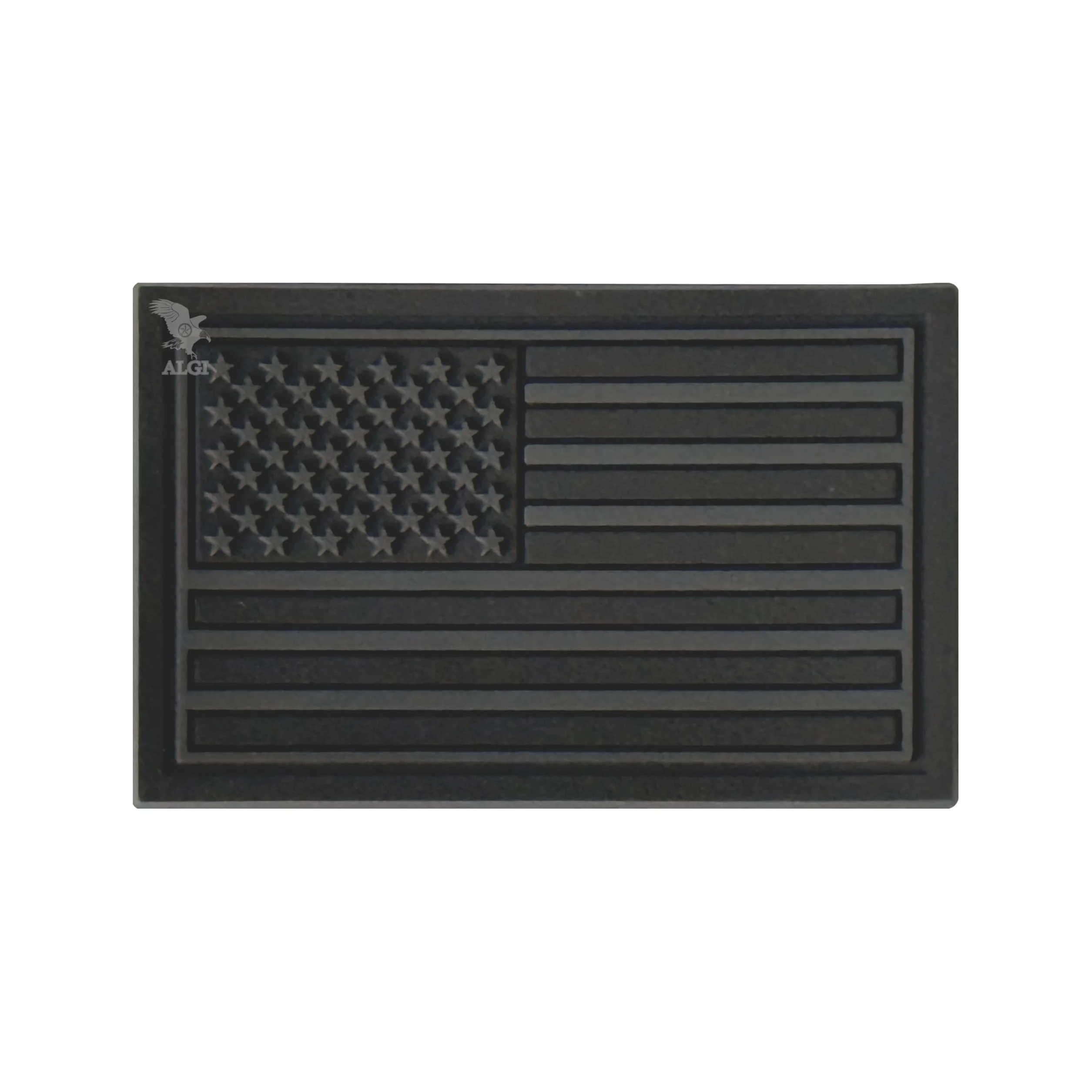 Toppa Patch Bandiera USA 3D Adesione a Strappo in Gomma