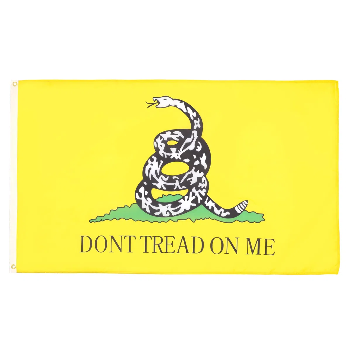 BANDIERA GADSDEN NON CALPESTARMI 90x60cm - BANDIERA DONT TREAD ON ME 60 x 90 cm - AZ FLAG