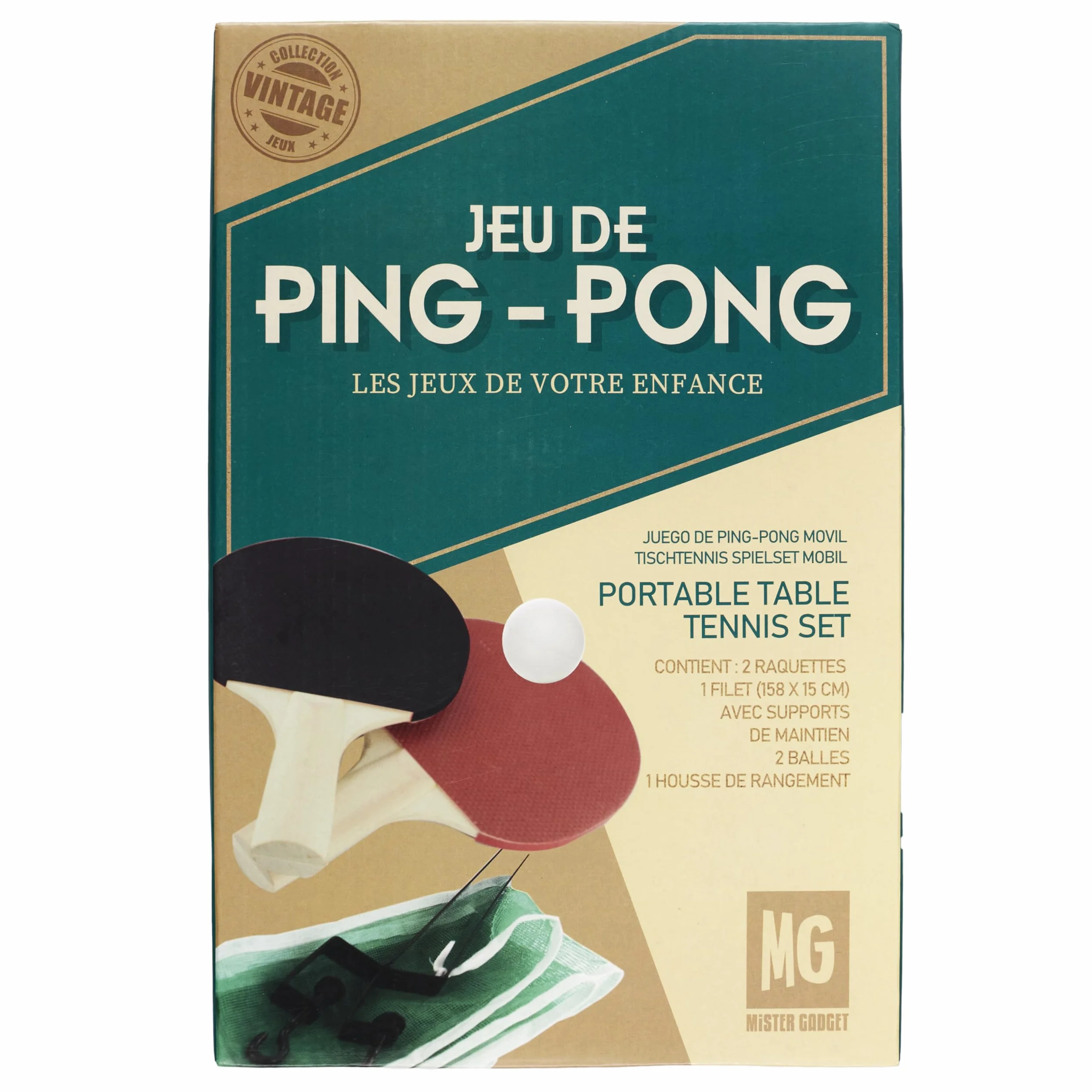 Mister Gadget mg3072 Juego de Ping Pong Mobile