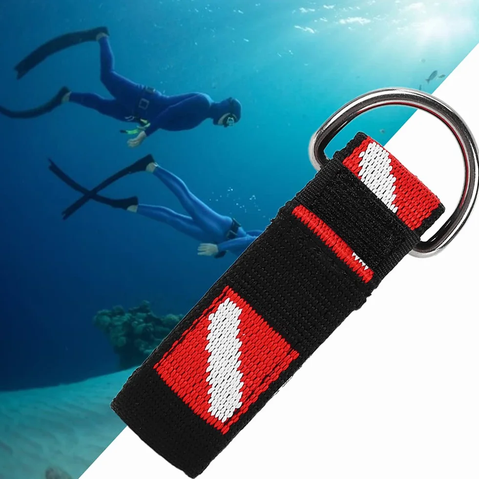 Fascia da Polso per Immersione, Materiale Sicuro in Poliestere per Fotografia Subacquea, Nuoto, Corda per Appendere Cinturino da Polso da 13 Pollici per Accessorio per Attrezzatura Subacquea