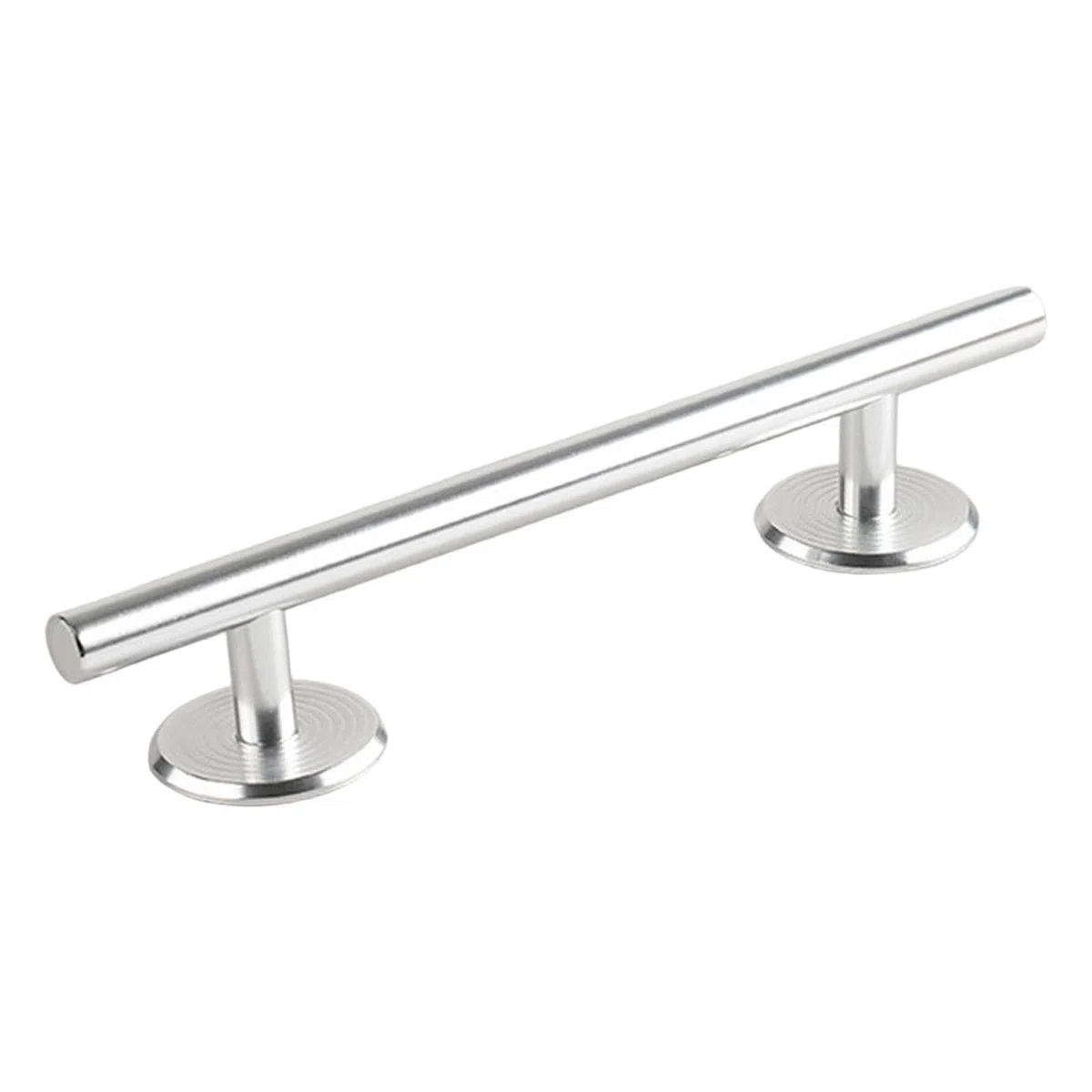 Fingerboards Rail Mini Finger Skateboard Rail Costruzione Robusta in Metallo Superficie Scorrevole Lega di Alluminio Accessorio Professionale Adatto a, Argento Rotondo