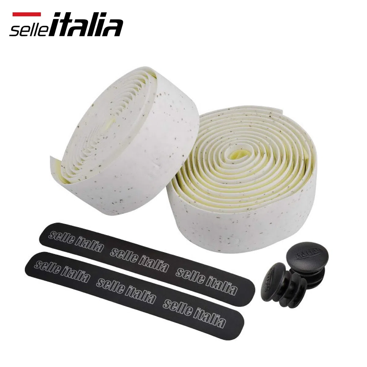 Selle Italia SMOOTAPE CORSA - Nastro Manubrio Bici da Corsa in EVA e Sughero - Pack da 2 Nastri, Bianco