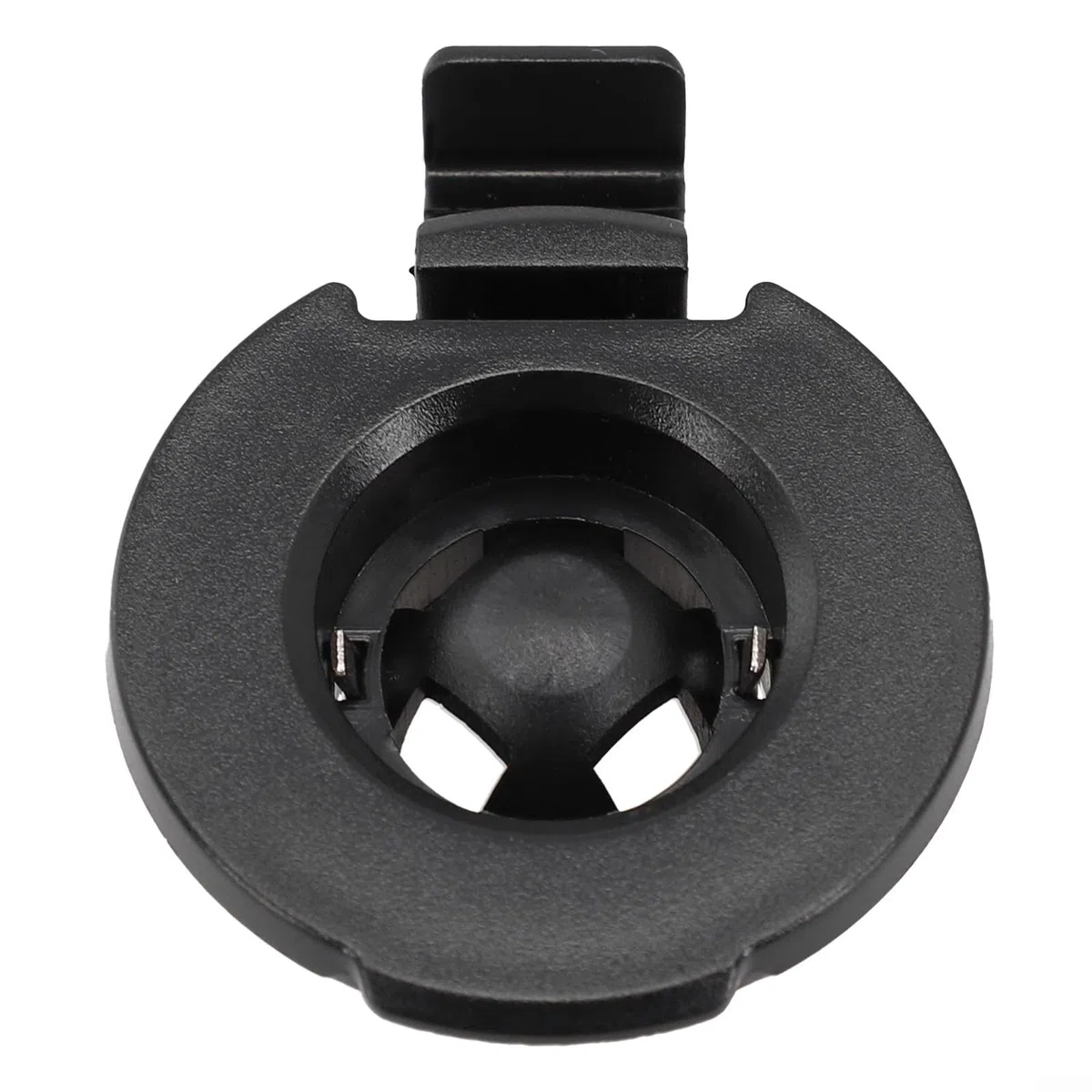 Supporto a clip per GPS Garmin Nuvi 55 55LM 56 56LM 57 57LM 58 58LM, plastica, nero
