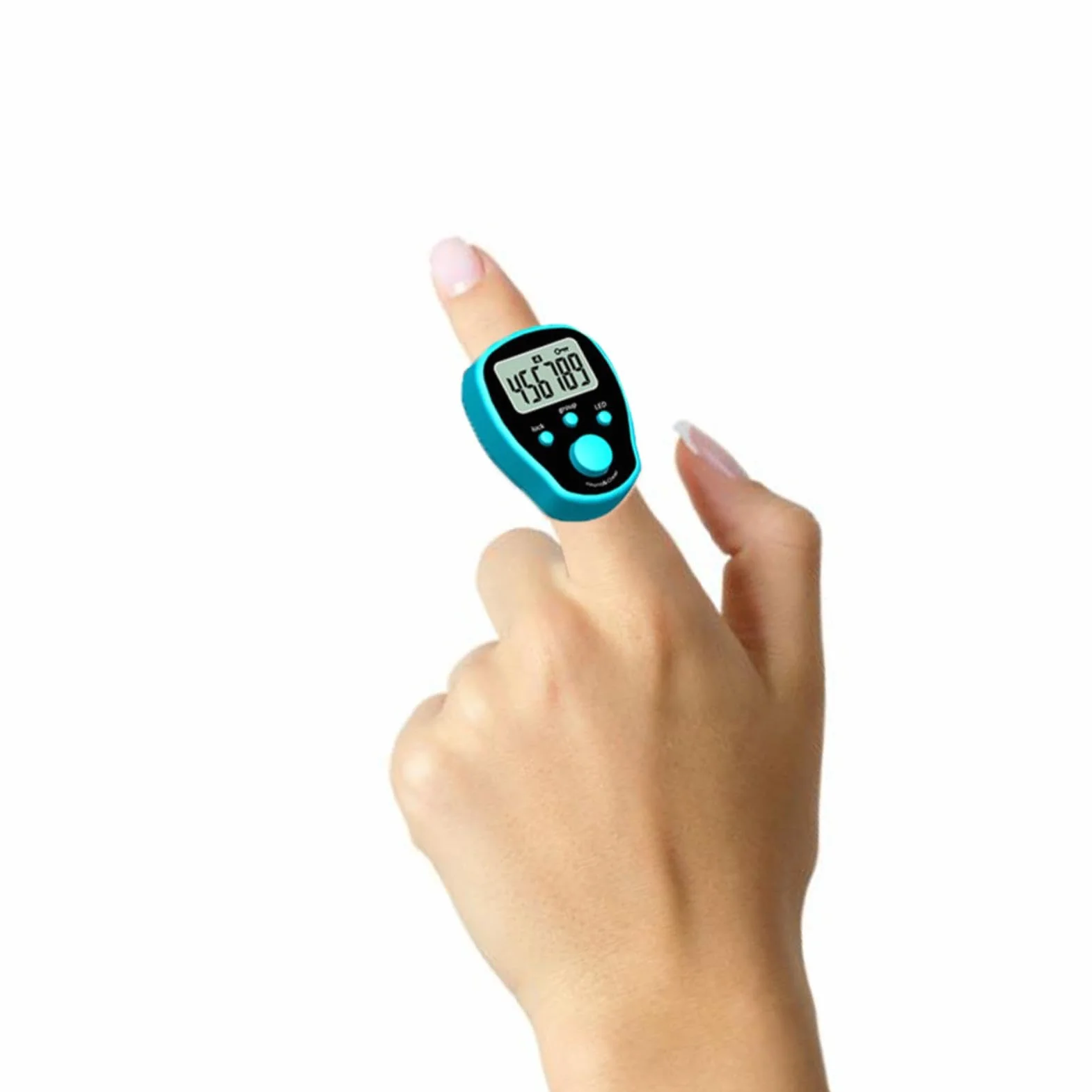 Contatore Digitale LED Portatile per Giri, Sportivo per Nuoto Corsa Ciclismo, Manuale Accurato per Fitness