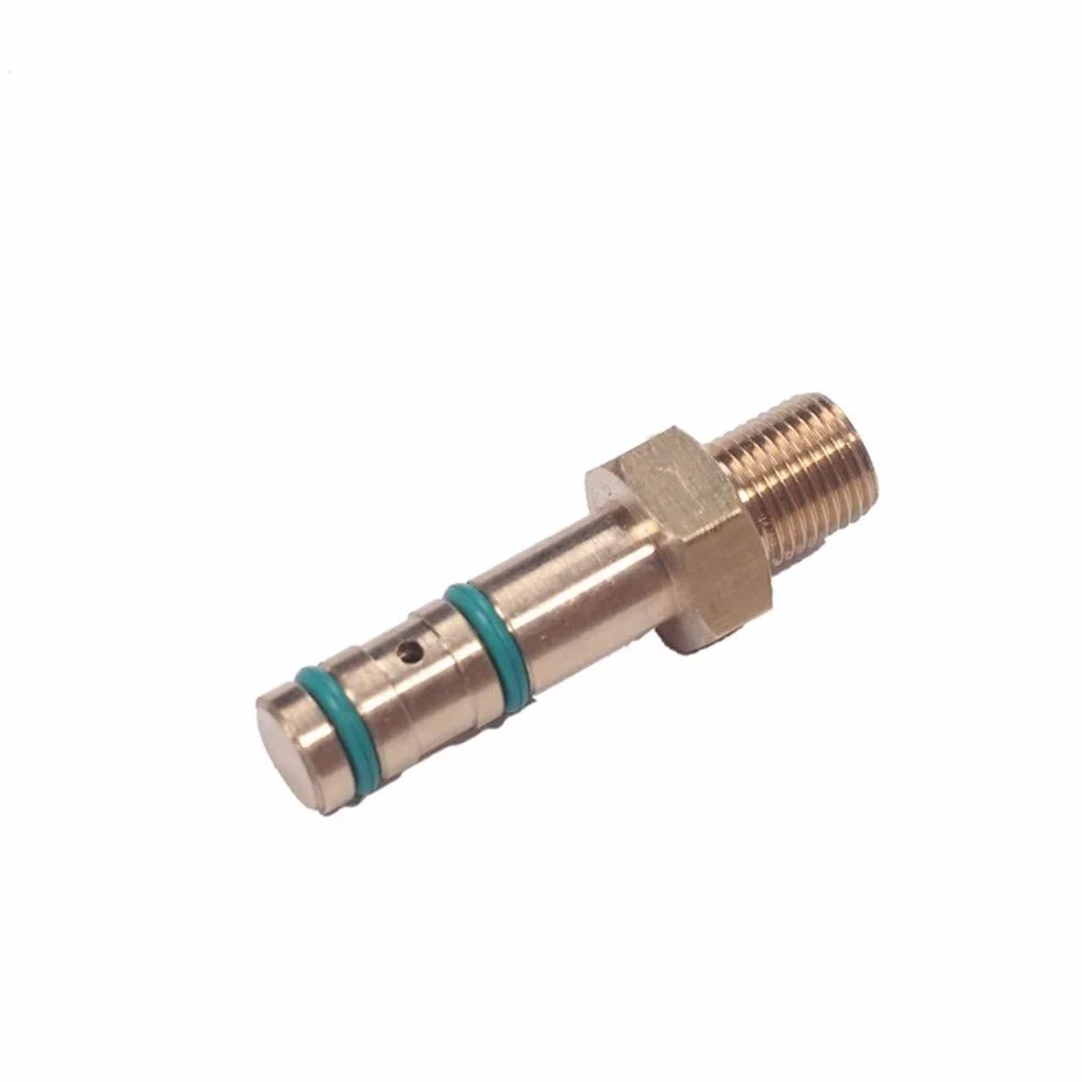 TUXING 1/8 "PCP Paintball Fill Probe BSPP Maschio Filo PCP Fill Probe Adattatore di Ricambio per Logun, Webley, FX Hatsan 9mm OD Ottone Straight Stem Air Tool Fittings