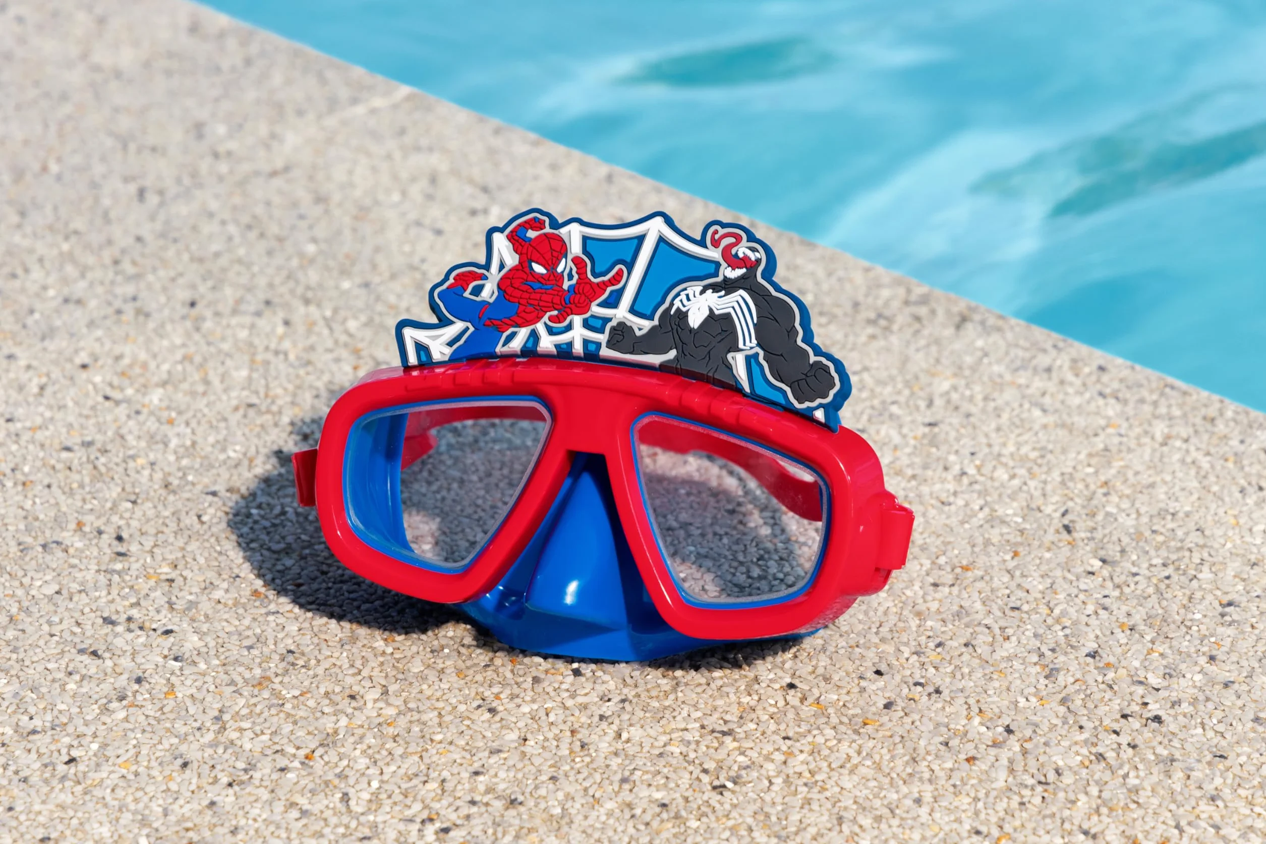 Bestway Maschera da nuoto per bambini Spider-Man Marvel 3 anni+