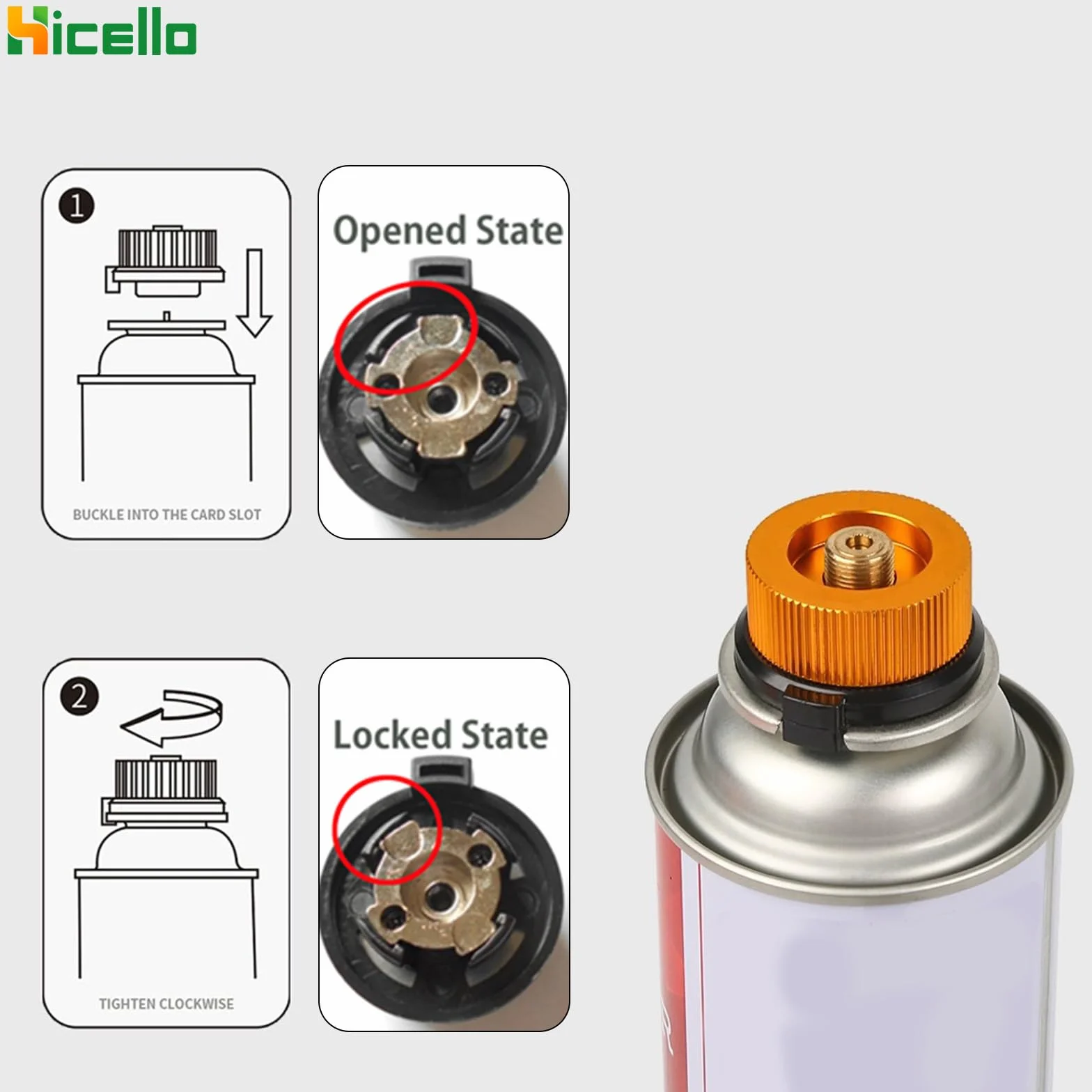 Kit adattatore per bombola di combustibile per fornello da campeggio, 2 pezzi, convertitore di ricarica con valvola Lindal MSF-1a e EN417, uscita a spillo da 8 mm, accessori per bruciatore da