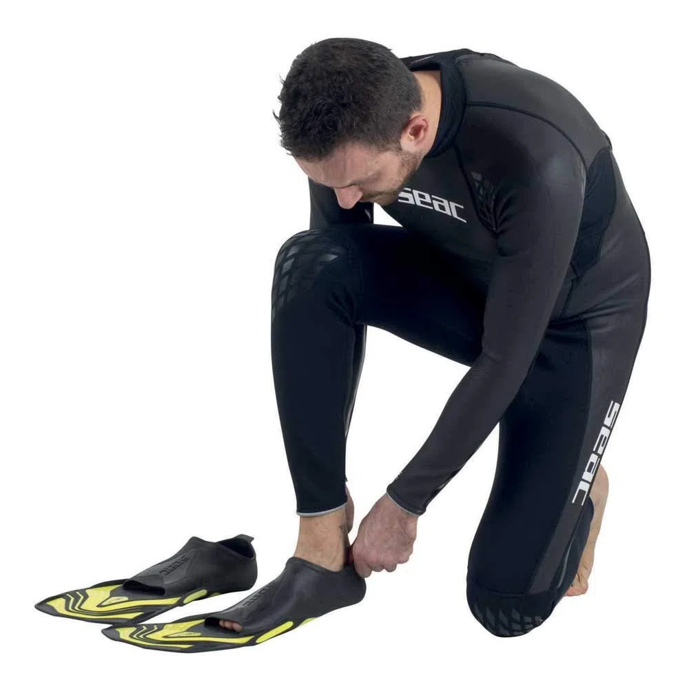 SEAC Vela - Pinne Corte da Nuoto e Snorkeling Unisex Adulto